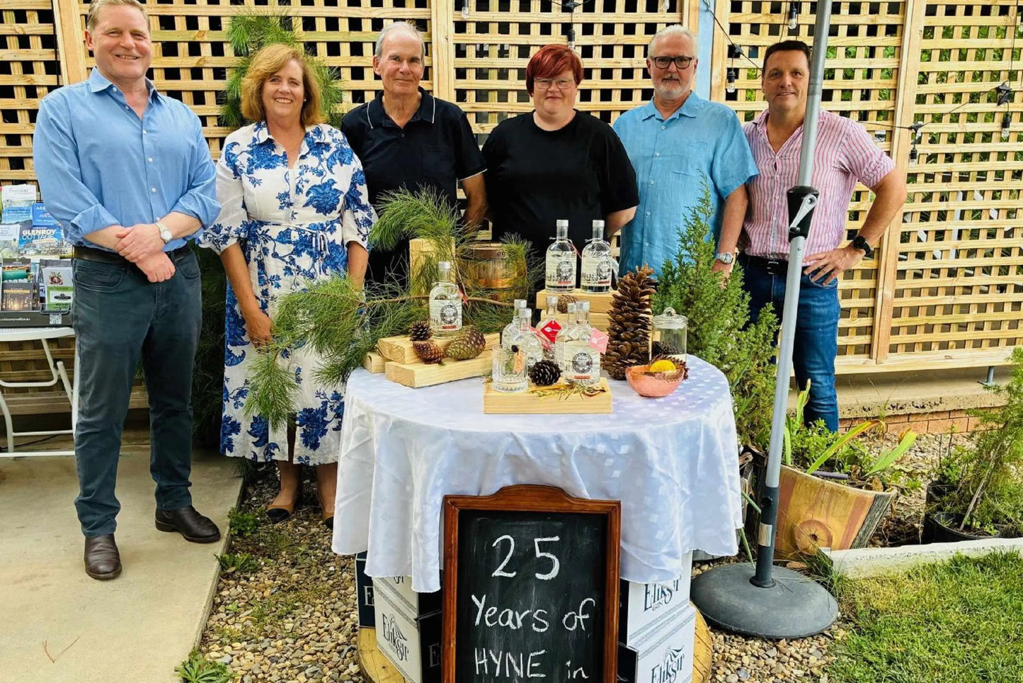 Celebrating 25 years of Hyne Timber with a new Pine Infused Gin