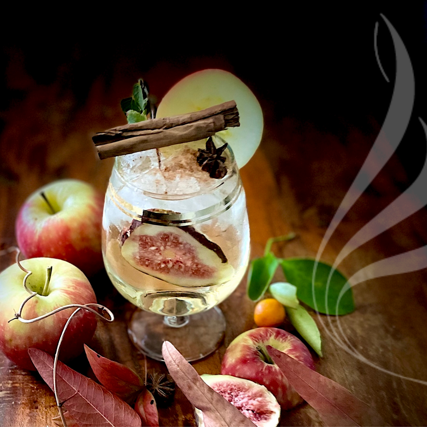 Spiced Apple and Fig Gin